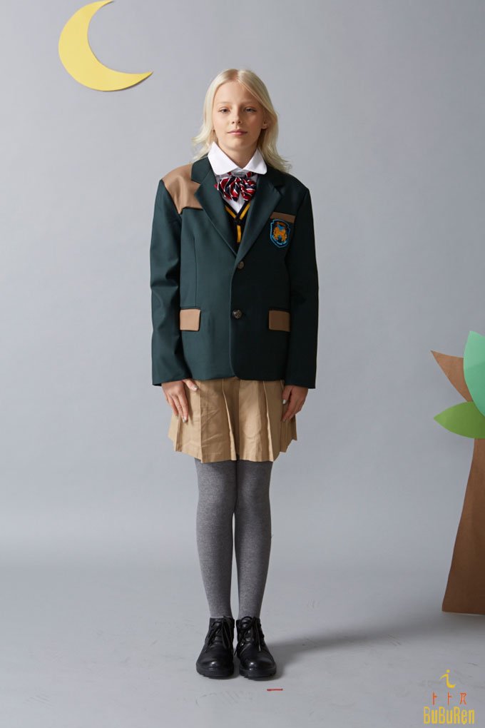 儿童校服女裙装套装冬装校服